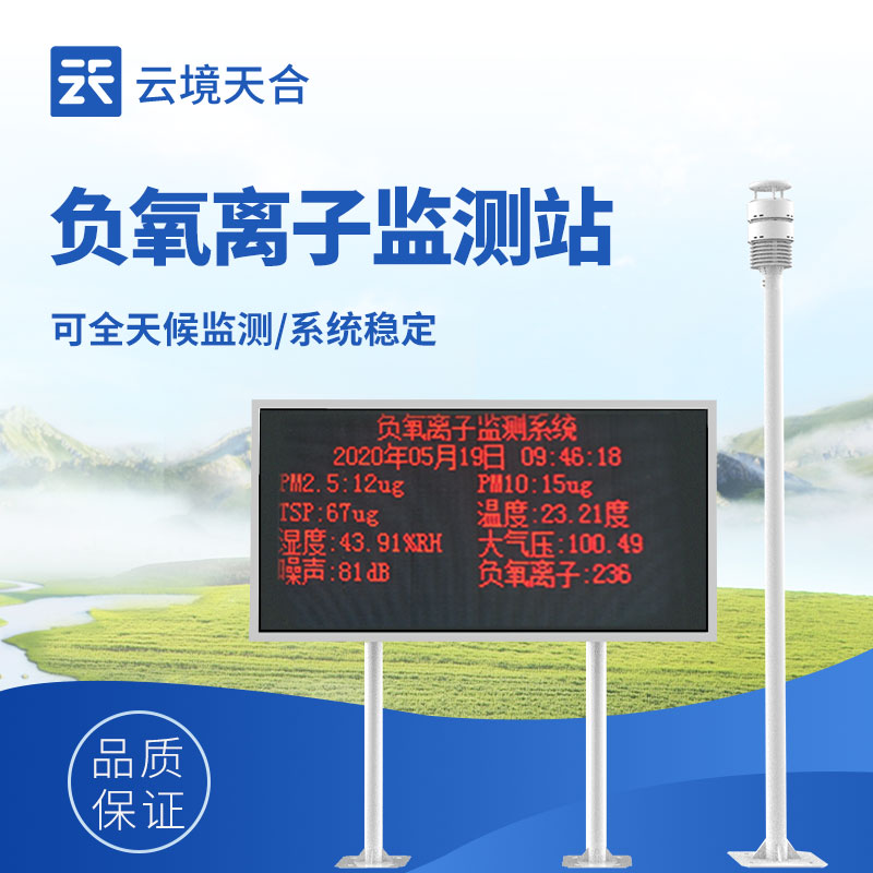 大气负氧离子监测系统